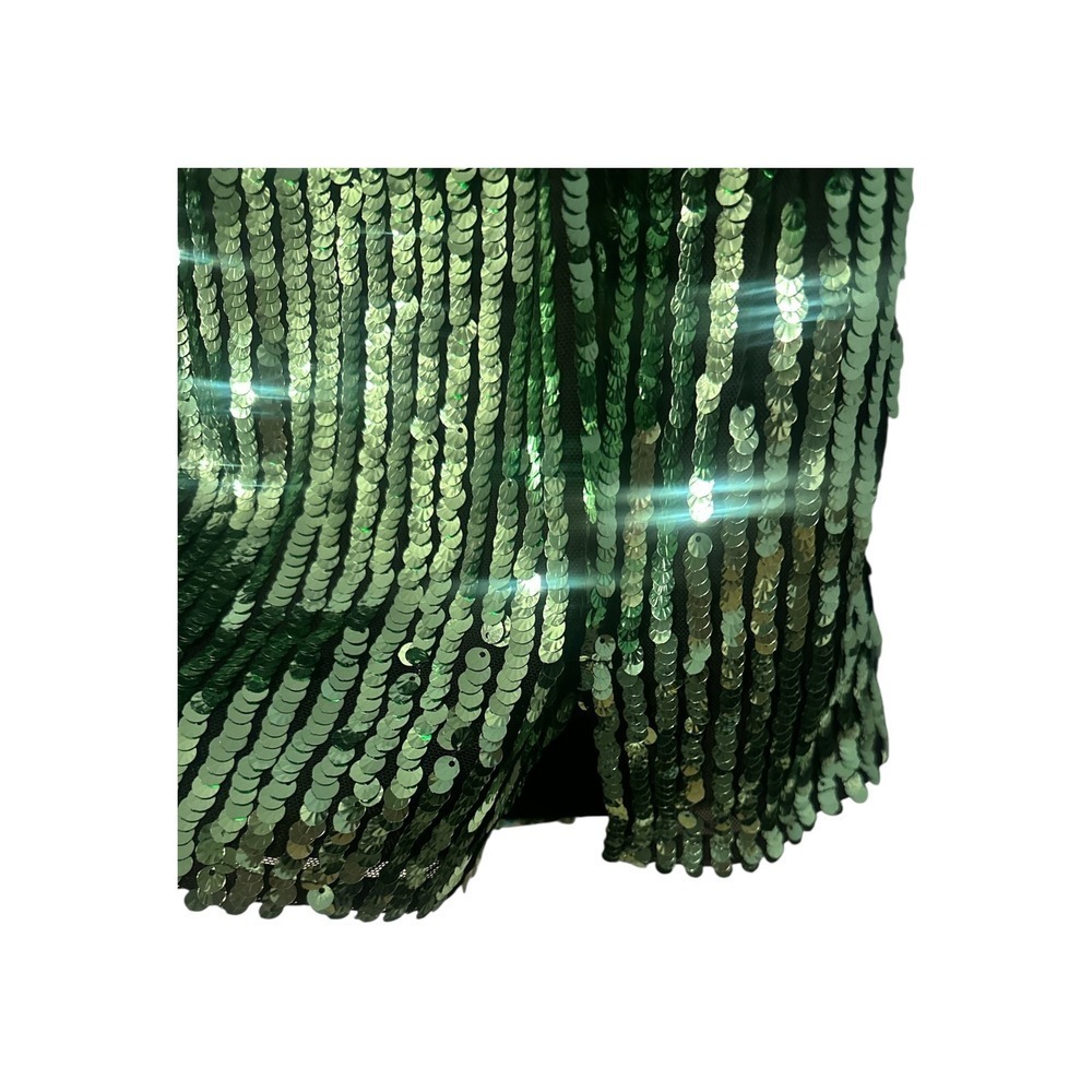 Lulu's‎ Hit the Dance Floor Green Sequin Mini Dress, XS - Picture 3 of 9